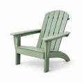 Chaise Adirondack en bois vert